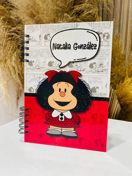 Agenda Mafalda Rallada De 120hojas