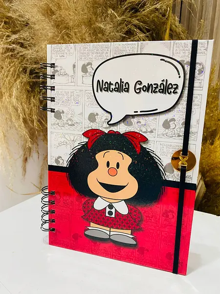 Agenda Mafalda Rallada De 120hojas